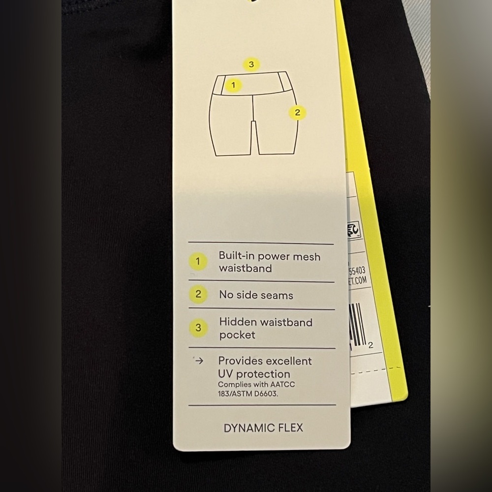 All in Motion Dynamic Flex High Rise Bike Shorts - Picture 4 of 5